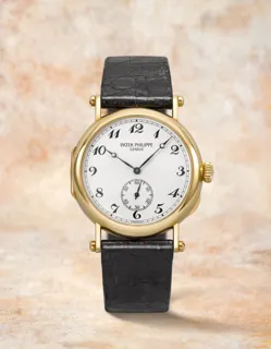 Patek Philippe Calatrava 3960 18k yellow gold White