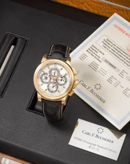 Carl F. Bucherer Patravi 10614.03 18k rose gold Silver