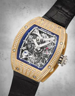 Richard Mille RM 015 RM015 AH RG 39.5mm 18k rose gold Skeletonized