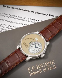 F.P. Journe Octa Réserve de Marche Platinum White and Champagne