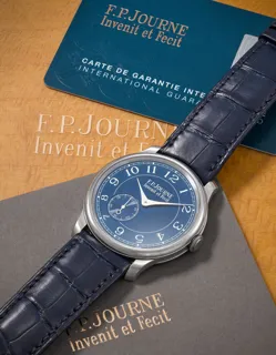 F.P. Journe Chronomètre Tantalum Blue