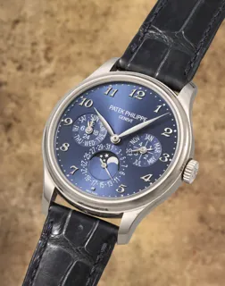 Patek Philippe Perpetual Calendar 5327G-001 39mm White gold Blue