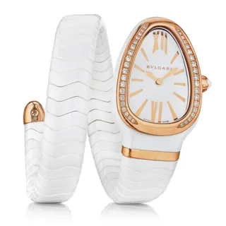 Bulgari Serpenti Spiga 18k rose gold White