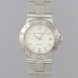 Bulgari Bvlgari Bvlgari LCV 35 S Stainless steel White