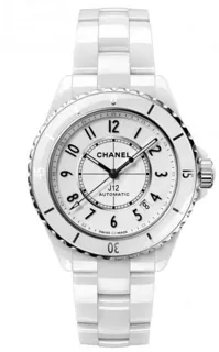 Chanel J12 H5700 White ceramic White