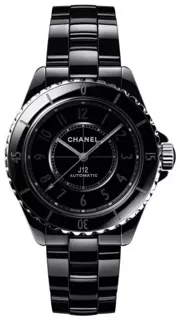 Chanel J12 Phantom H6185 Black ceramic black