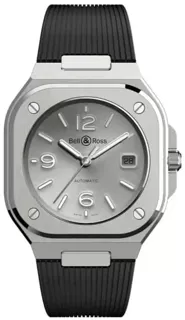 Bell & Ross Instruments BR05A-GR-ST/SRB Stainless steel Silver