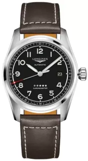 Longines Spirit L38104530 40mm Stainless steel Black