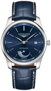 Longines Master Collection L2.908.4.92.0 40mm Stainless steel Blue