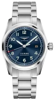 Longines Spirit L38104936 40mm Stainless steel Blue