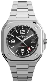 Bell & Ross Urban BR05G-BL-ST/SST Stainless steel black