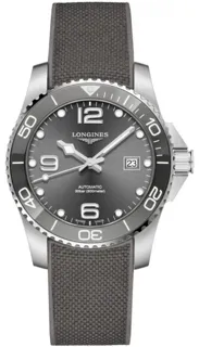 Longines HydroConquest L3.781.4.76.9 41mm Stainless steel Gray