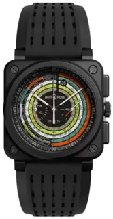 Bell & Ross Instruments BR0394-SW-CE/SRB Black ceramic black