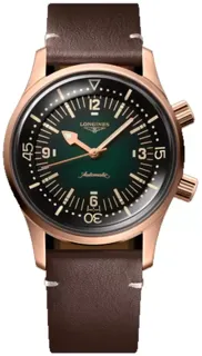 Longines Heritage L37741502 42mm Bronze Green