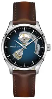 Hamilton Jazzmaster H32675540 40mm Stainless steel Blue