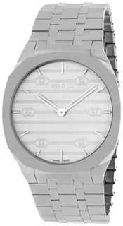 Gucci 25H 673804 I1600 1108 Stainless steel silver brass