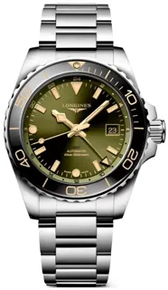 Longines HydroConquest L37904066 41mm Stainless steel Green