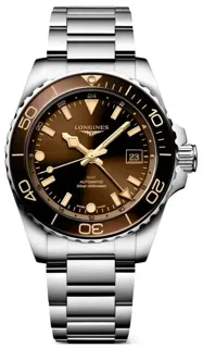 Longines HydroConquest L37904666 41mm Stainless steel Brown