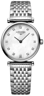 Longines La Grande Classique L4.209.4.87.6 24mm Stainless steel White