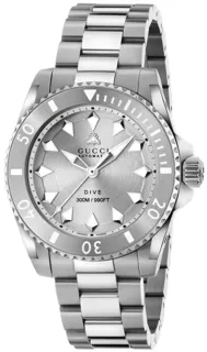 Gucci Dive 750549 I1600 1108 Stainless steel Silver