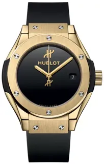 Hublot Classic 591.VX.1230.RX.MDM 29mm Yellow gold Black