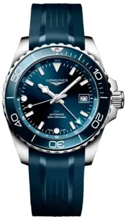 Longines HydroConquest L3.890.4.96.9 41mm Stainless steel Blue