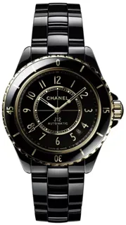 Chanel J12 H9541 Yellow gold Black