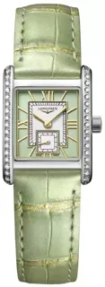 Longines DolceVita L52000052 21.5mm Stainless steel Green