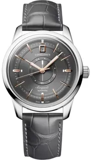 Longines Conquest L1.648.4.62.2 38mm Stainless steel Gray