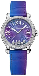 Chopard Happy Sport 278608-3006 33mm Stainless steel Purple