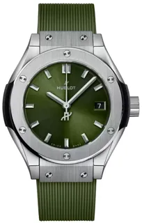 Hublot Classic 591.NX.8970.RX 29mm Titanium Green