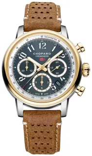 Chopard Mille Miglia 168619-4001 40.5mm 18 Carat Rose Gold$Stainless Steel Blue