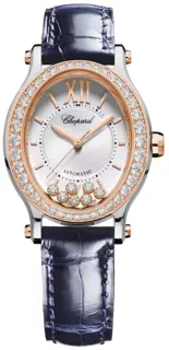 Chopard Happy Sport 278602-6003 29mm Rose gold and Stainless steel Silver