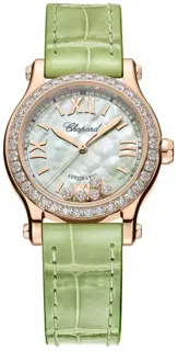 Chopard Happy Sport 274893-5016 30mm Rose gold White