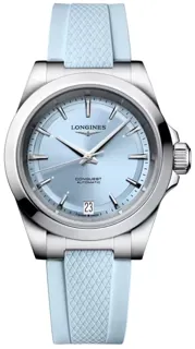 Longines Conquest L3.430.4.92.9 34mm Stainless steel Blue