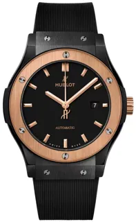 Hublot Classic 542.CO.1181.RX 42mm Black ceramic Black