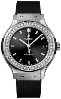 Hublot Classic Fusion 565.NX.1470.RX.1204 38mm Titanium Black