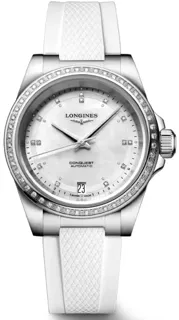 Longines Conquest L3.430.0.87.9 34mm Stainless steel Blue