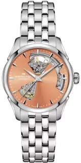 Hamilton Jazzmaster H32215100 36mm Stainless steel apricot