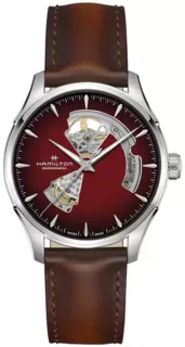 Hamilton Jazzmaster H32675570 40mm Stainless steel Burgundy