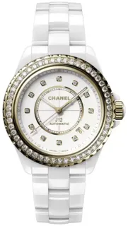 Chanel J12 H9836 White gold White