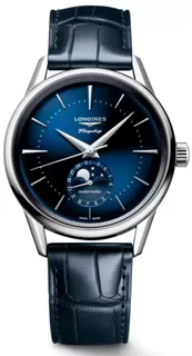 Longines Flagship L48154922 38.5mm Stainless steel Blue