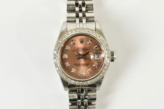 Rolex Oyster Perpetual "Datejust" Stainless steel Pink