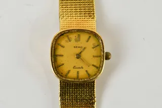 Seiko 18ct yellow gold