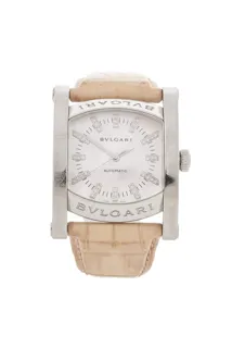 Bulgari Assioma AA26S Stainless steel Pink