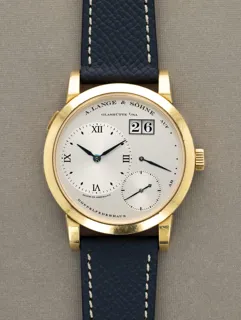 A. Lange Lange 1 101.022 Yellow gold Silver