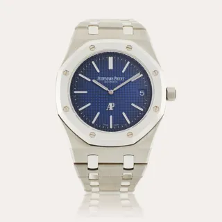 Audemars Piguet Royal Oak 15202IP 39mm Platinum and Titanium Blue