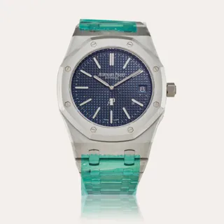 Audemars Piguet Royal Oak 15202ST.00.1240ST.01.A.99 39mm Stainless steel Blue