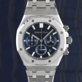 Audemars Piguet Royal Oak 26715ST.OO.1356ST.01 38mm Stainless steel Blue