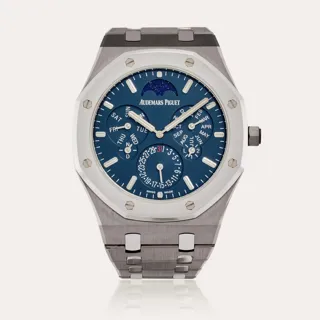 Audemars Piguet Royal Oak Perpetual Calendar 26586IP.OO.1240IP.01 Titanium Blue